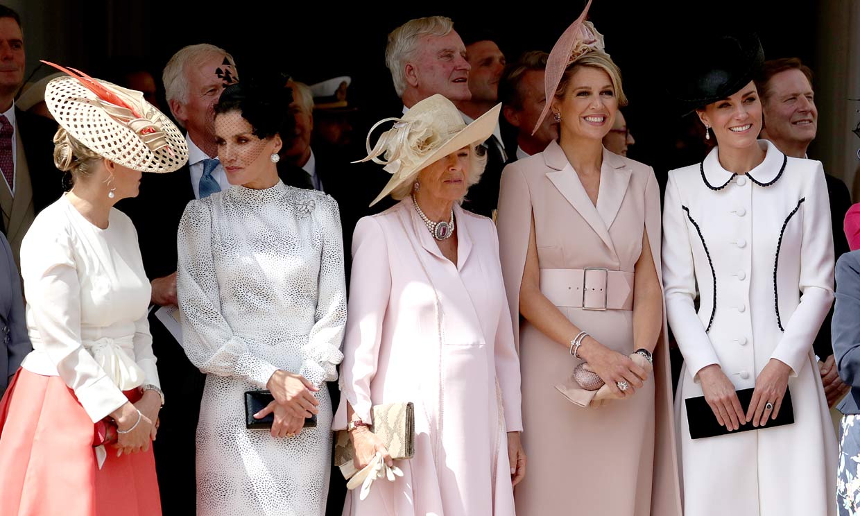 Doña Letizia se suma a la tradición más británica junto a la duquesa de Cambridge y Máxima de Holanda