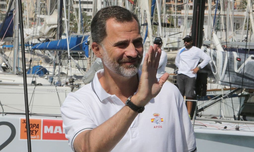 Don Felipe no faltará a su cita con la Copa del Rey MAPFRE de Vela