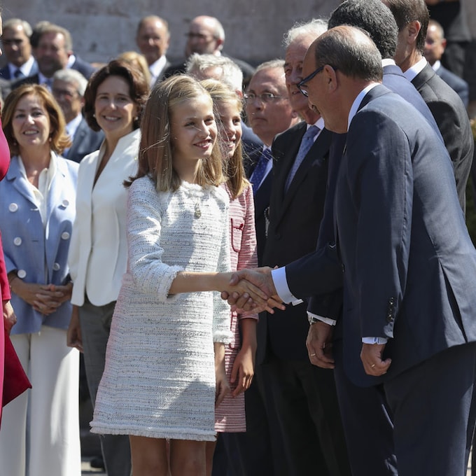 Se cumple un año del debut de la princesa Leonor en Asturias... donde regresará muy pronto
