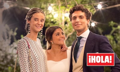 Fotografías exclusivas en ¡HOLA!: Victoria Federica, exótica elegancia en la boda de María García de Jaime
