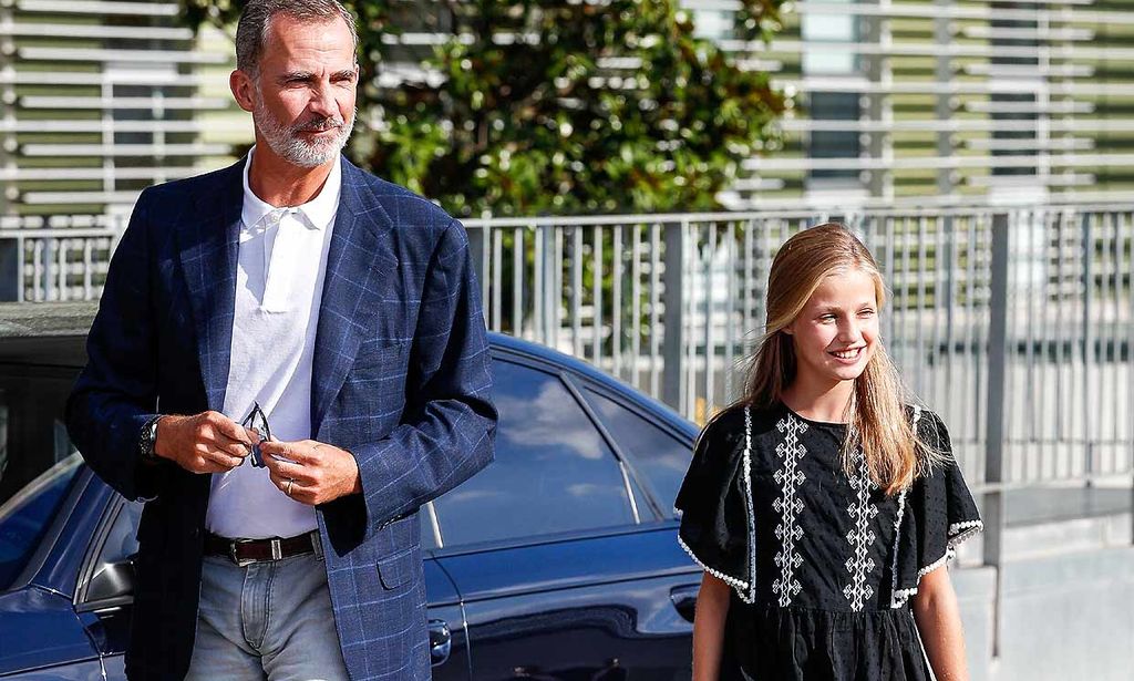 El Rey y su hija Leonor no se pierden la última película de Brad Pitt