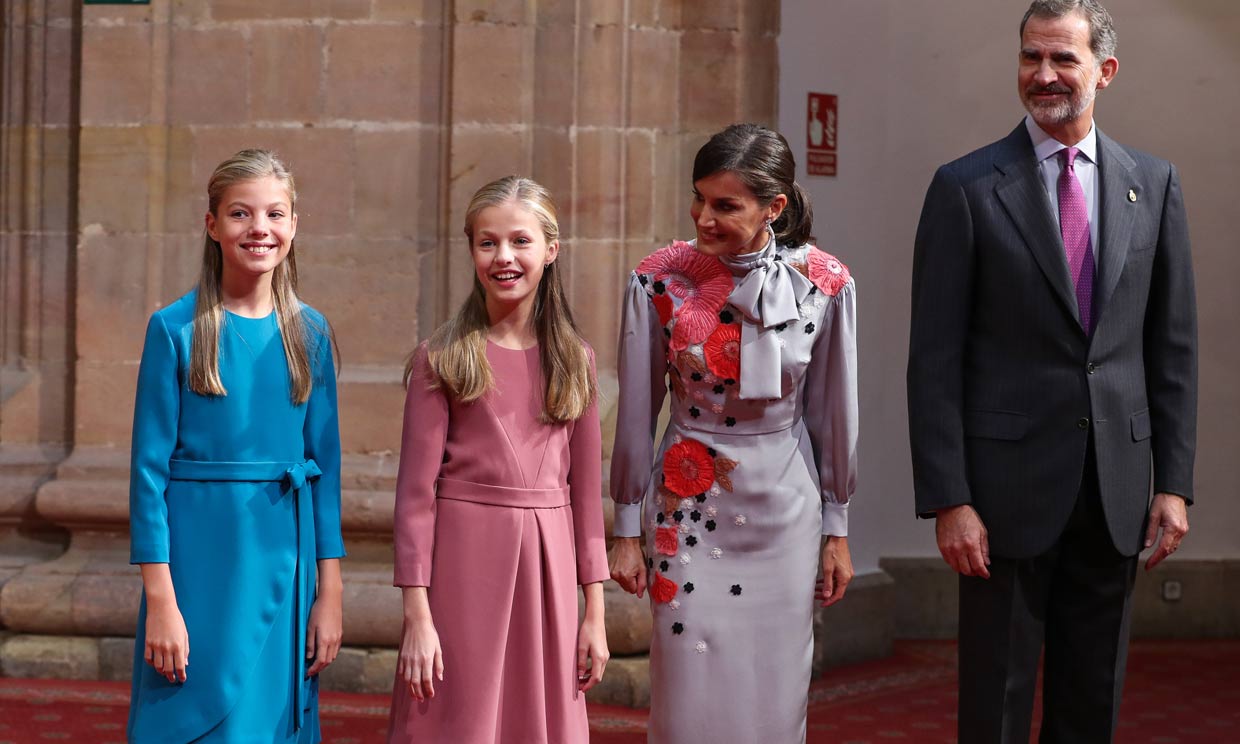 La princesa Leonor acude en Oviedo a sus primeras audiencias