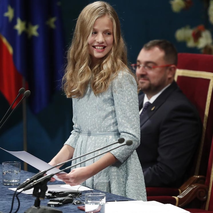 El histórico primer discurso de Leonor en los Premios Princesa de Asturias