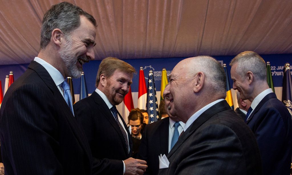 Felipe VI, Rey de España y de Jerusalén, proclama 'nunca más' ante los 40 mandatarios asistentes al V Foro Mundial del Holocausto