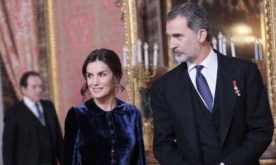Los Reyes, anfitriones en Palacio de la recepción al Cuerpo Diplomático