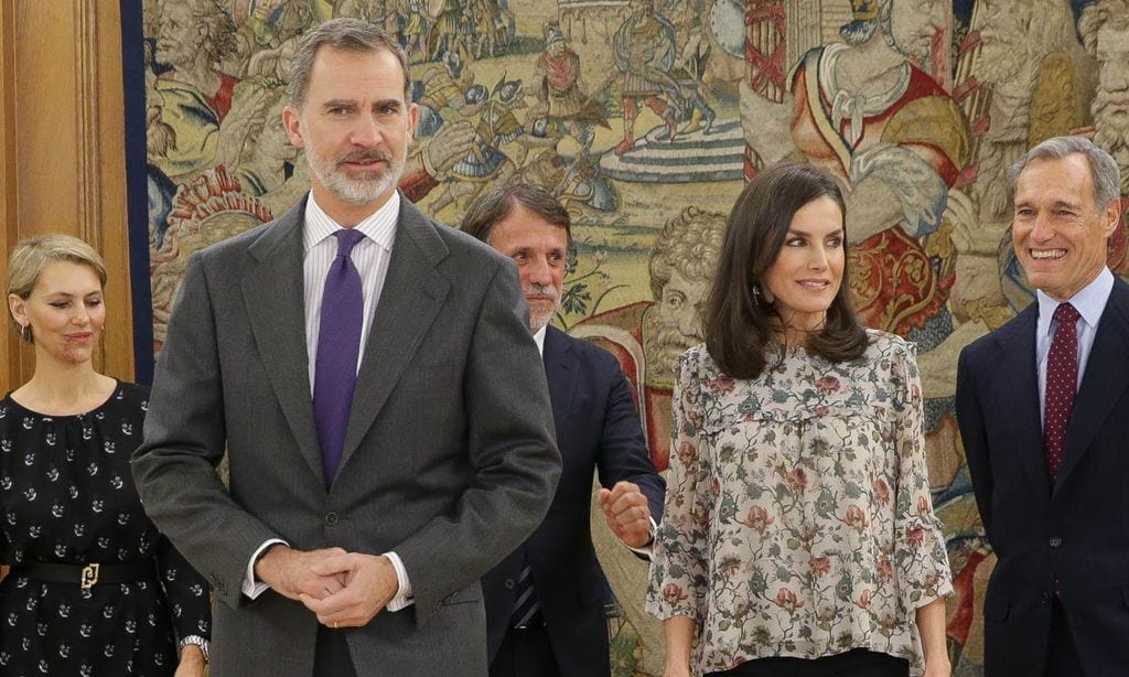Doña Letizia se reencuentra con el mundo de la televisión 16 años después
