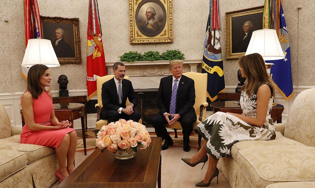 Tras cancelar su visita, los Reyes conversan con Donald y Melania Trump sobre la crisis sanitaria