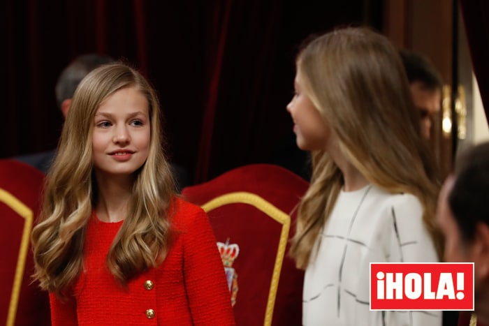 La princesa Leonor y la infanta Sofía en los premios Princesa de Asturias 2019