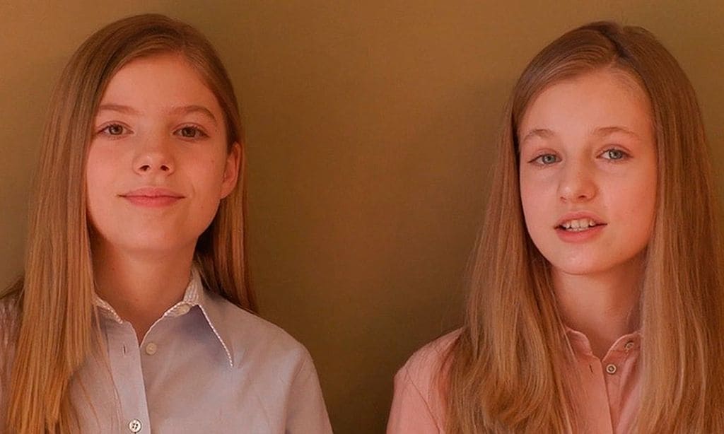 El escenario, el contenido... todos los detalles del mensaje de las hijas de los Reyes a los jóvenes