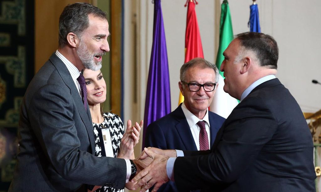 Reyes Felipe, Letizia y José Andrés