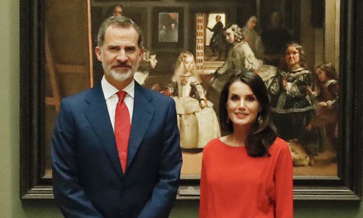 Felipe VI y Letizia en el Museo del Prado