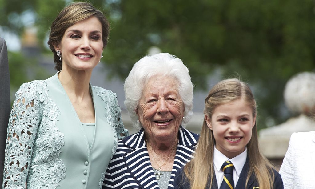 Menchu Álvarez del Valle, abuela de la reina Letizia: 'Para mí no cuenta el 'yo ya no puedo''