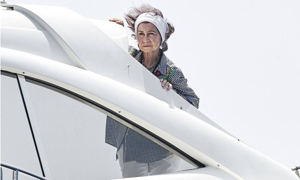 Doña Sofía ya prepara las maletas para viajar a Palma de Mallorca