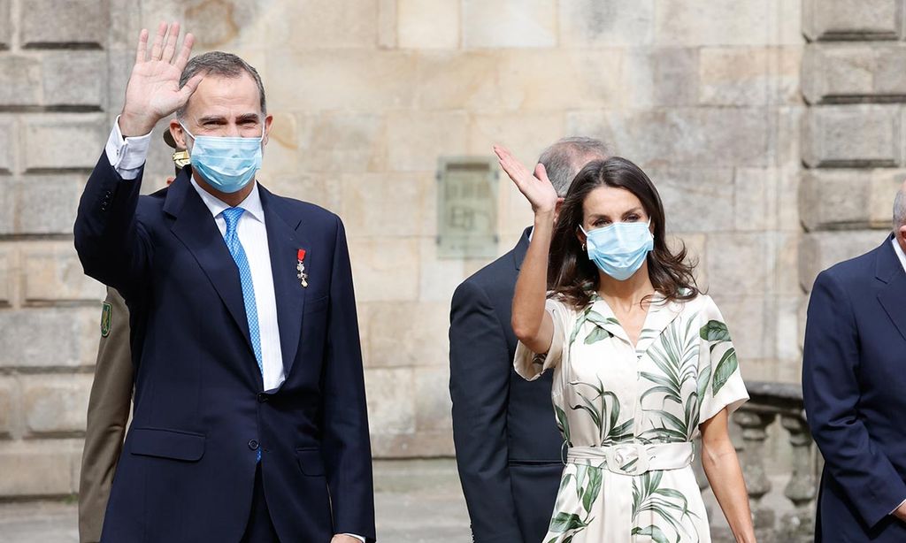 Los reyes Felipe y Letizia visitan Galicia en el Día de Santiago