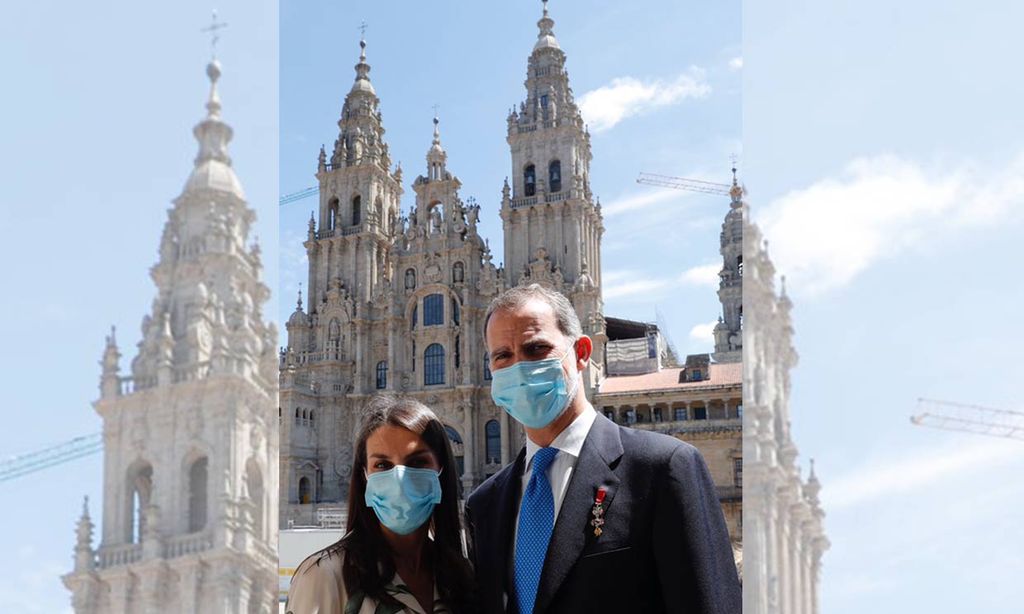 Don Felipe y doña Letizia se despiden de Galicia con una romántica imagen y un cariñoso mensaje
