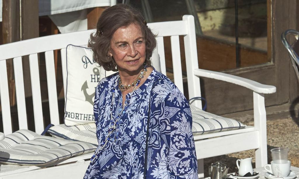 La reina Sofía ya está en Palma de Mallorca para pasar sus vacaciones