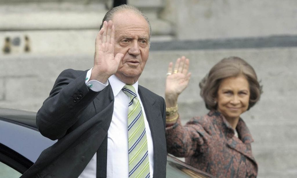 Rey Juan Carlos y reina Sofía