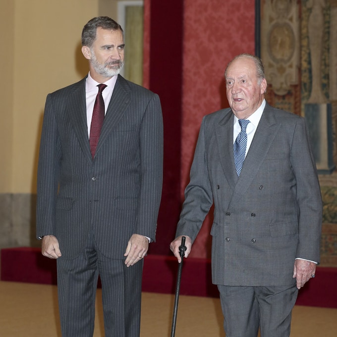 El rey Felipe agradece la decisión de su padre de dejar España