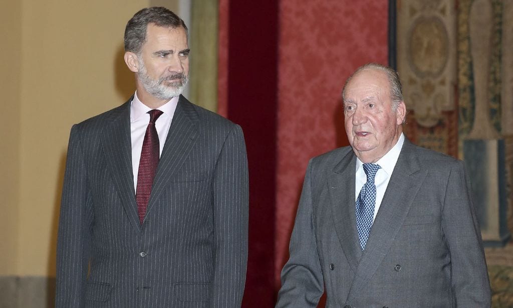 El rey Felipe agradece la decisión de su padre de dejar España