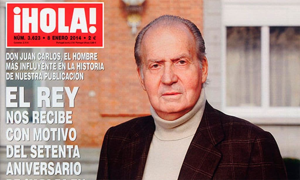 portada ¡HOLA rey Juan Carlos