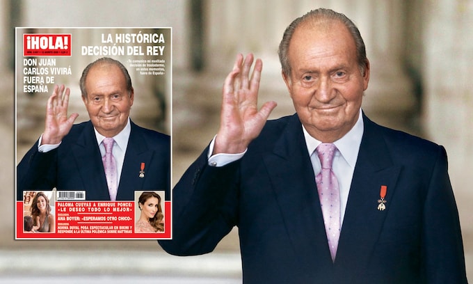 Rey Juan Carlos, portada ¡HOLA!