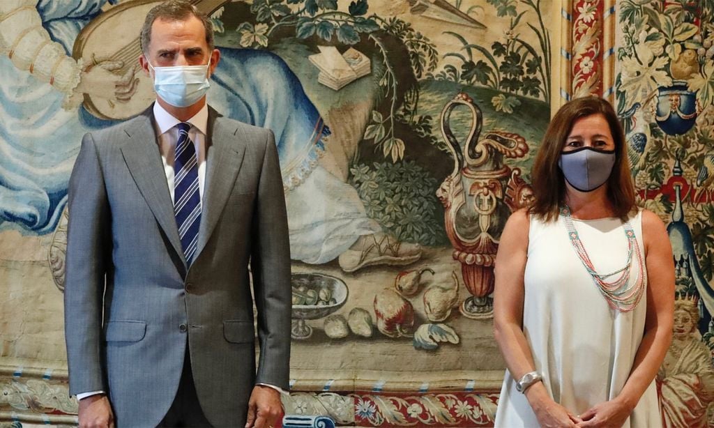 Felipe VI comienza con su agenda oficial en Palma de Mallorca