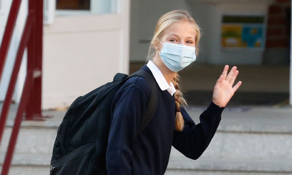 La princesa Leonor da negativo en coronavirus pero seguirá en cuarentena