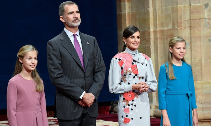 Reyes Felipe y Letizia, princesa Leonor e infanta Sofía