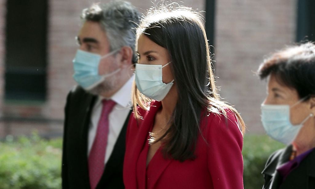 Doña Letizia finaliza una semana marcada por la cultura en la Residencia de Estudiantes