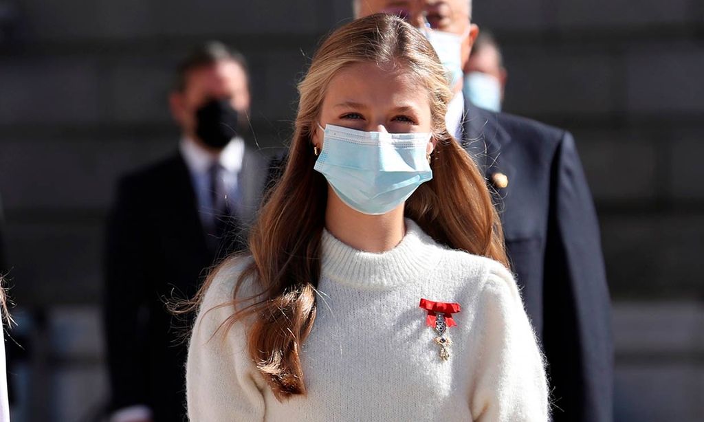 El detalle del 'look' de la princesa Leonor en la Fiesta Nacional del que todo el mundo habla