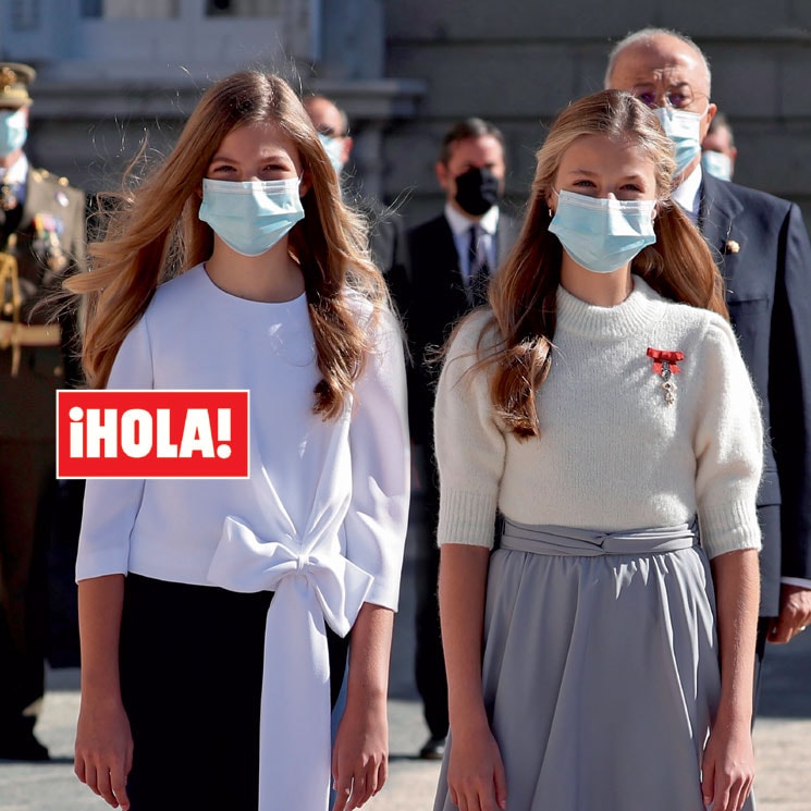 En ¡HOLA!, el golpe de efecto de la princesa Leonor y la infanta Sofía