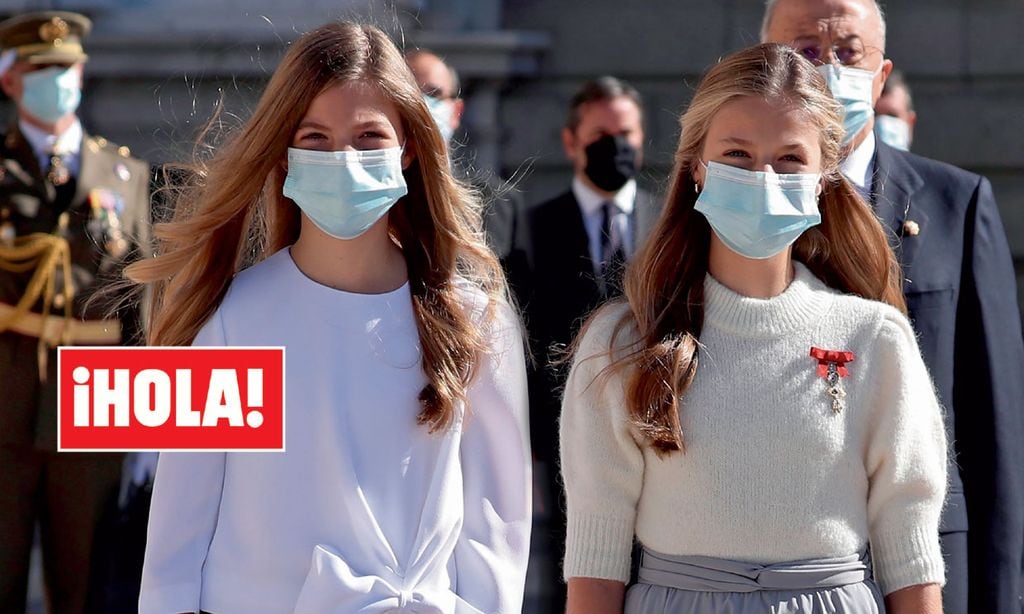 En ¡HOLA!, el golpe de efecto de la princesa Leonor y la infanta Sofía