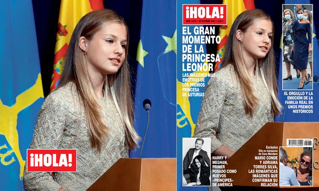 En ¡HOLA!, el gran momento de la princesa Leonor