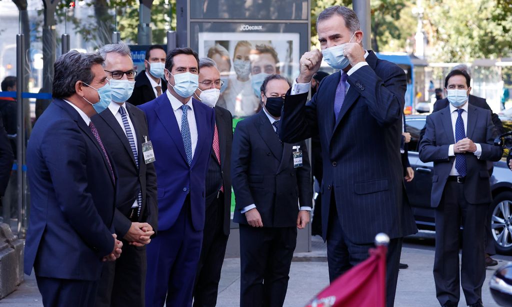 Felipe VI: 'No podemos caer en el pesimismo'