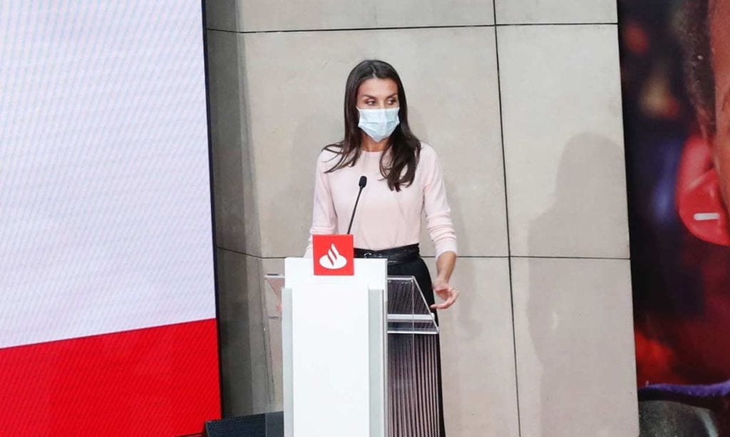 Doña Letizia: 'Yo confío en mi país'