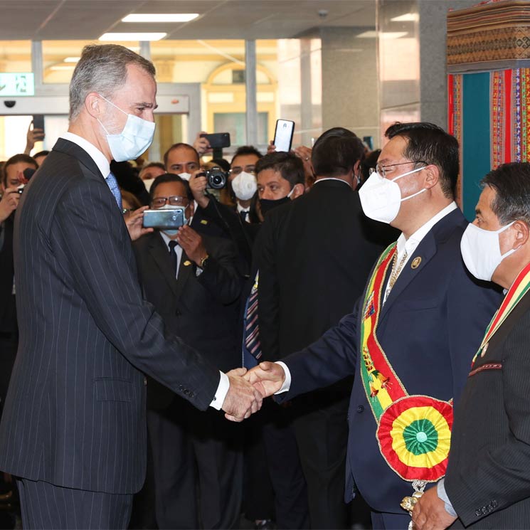 Así ha sido el viaje de Felipe VI a Bolivia para la toma de posesión del nuevo presidente del país