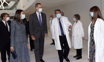 Los Reyes inauguran un nuevo hospital en Toledo en plena segunda ola de la pandemia
