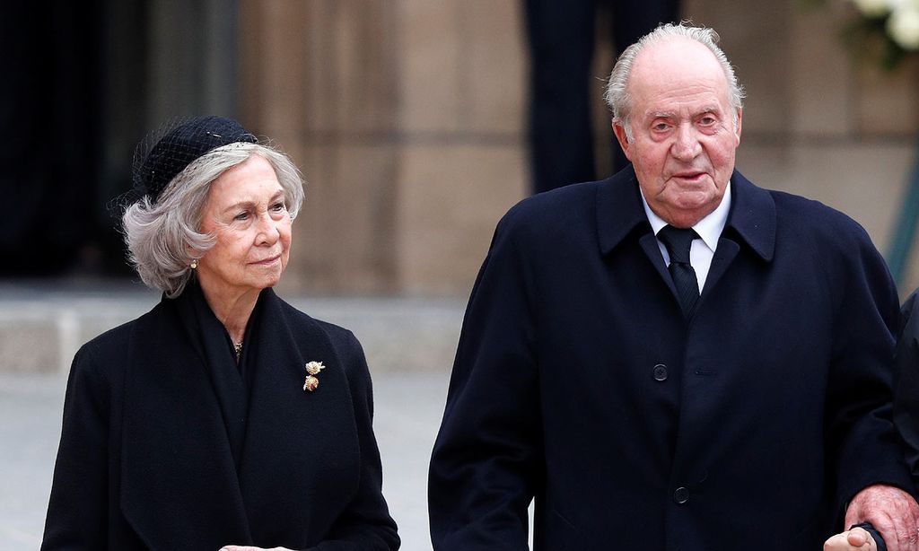 Don Juan Carlos y doña Sofía recuperan la tradición navideña en su 'christmas' de este año