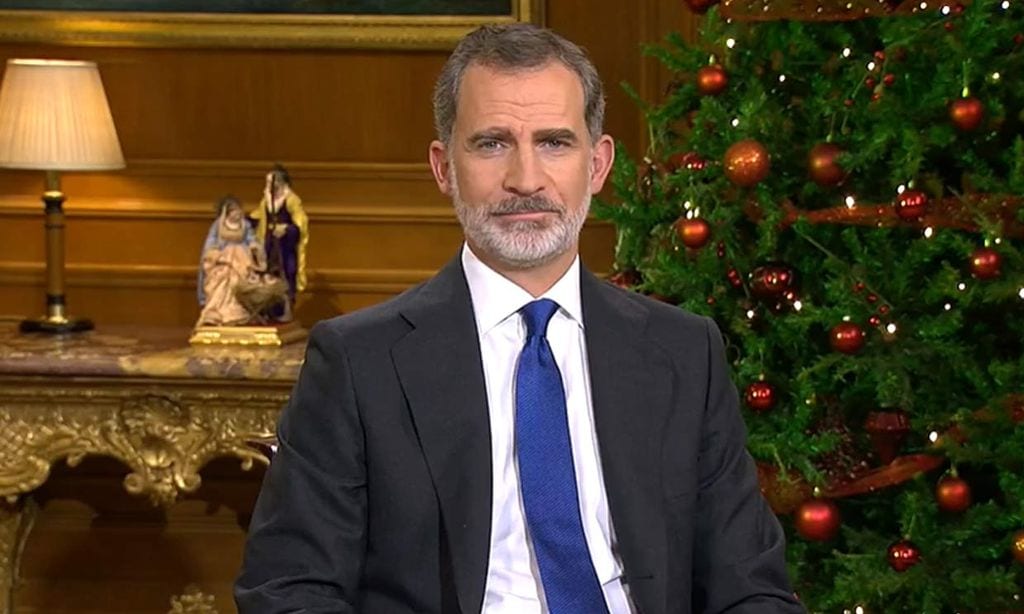 El Rey en su Mensaje de Navidad: 'Con esfuerzo, unión y solidaridad, España saldrá adelante'