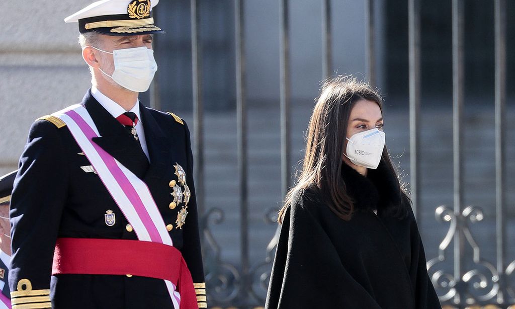 Los Reyes presiden una Pascua Militar marcada por la pandemia