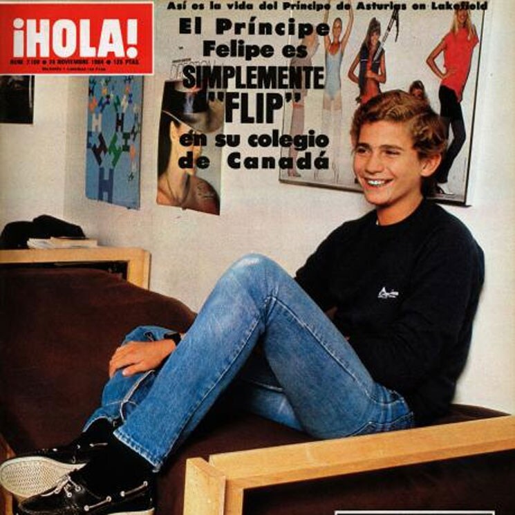 El rey Felipe también estudió en el extranjero, ¿veremos a Leonor así?