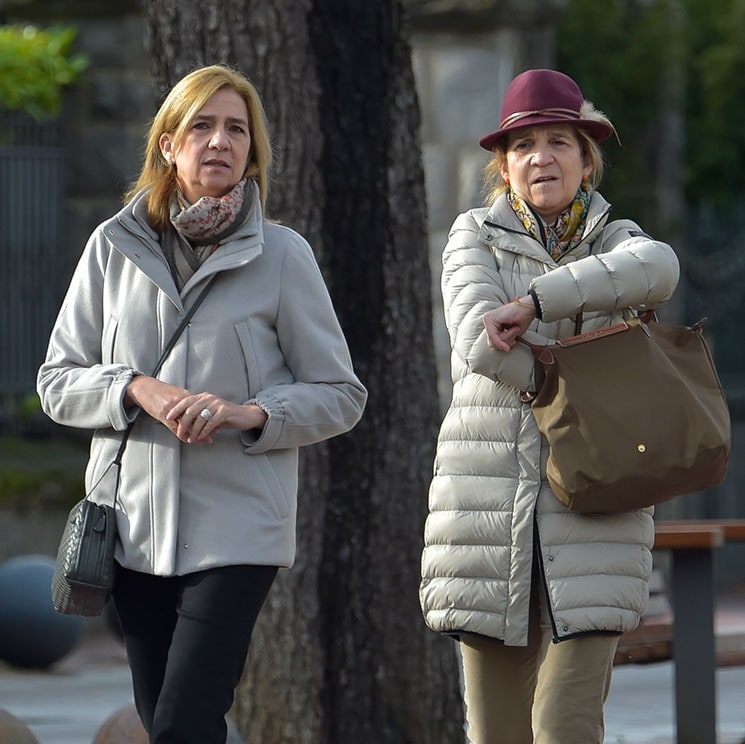 Casa Real se desvincula de la vacunación de las infantas Elena y Cristina