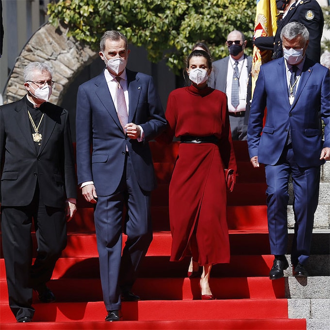 La calurosa bienvenida a los Reyes en el arranque de su viaje de Estado a Andorra