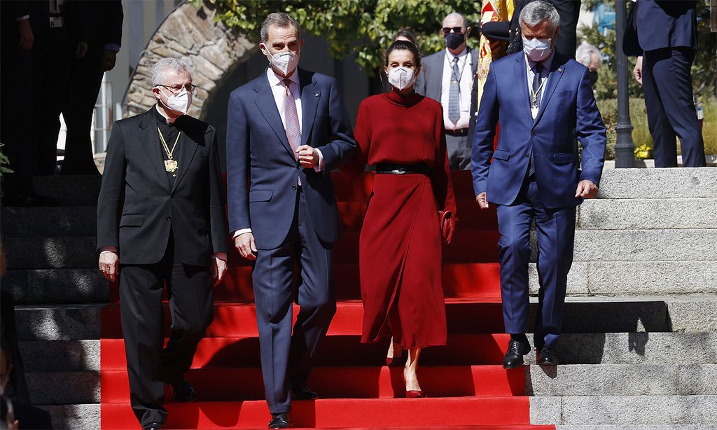 La calurosa bienvenida a los Reyes en el arranque de su viaje de Estado a Andorra