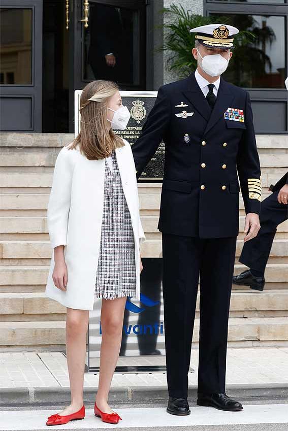 PRINCESA LEONOR, MADRINA DEL SUBMARINO ISAAC PERAL Reyes-cartagena-gtres1-z