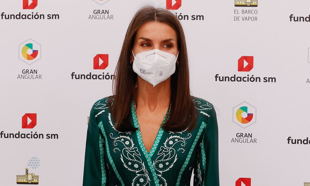 Doña Letizia reitera su compromiso con la lectura de los más jóvenes