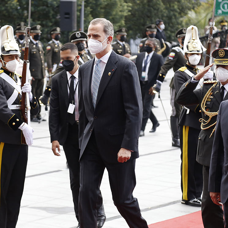 El rey Felipe asiste a la toma de posesión de Guillermo Lasso en Ecuador 