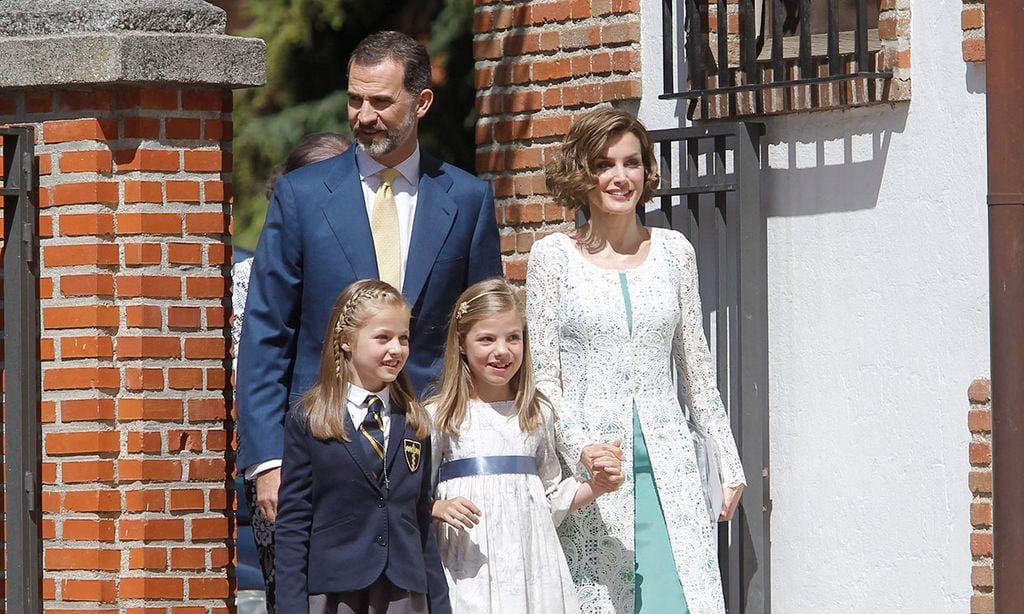 La princesa Leonor recibirá la Confirmación en la misma iglesia donde hizo la Primera Comunión