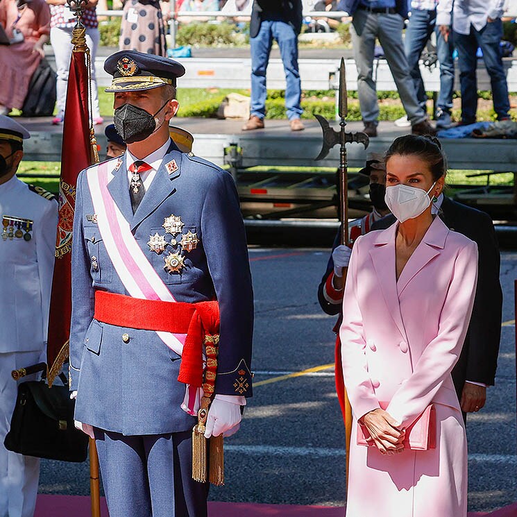 Los Reyes celebran en Madrid el Día de las Fuerzas Armadas marcado un año más por la pandemia