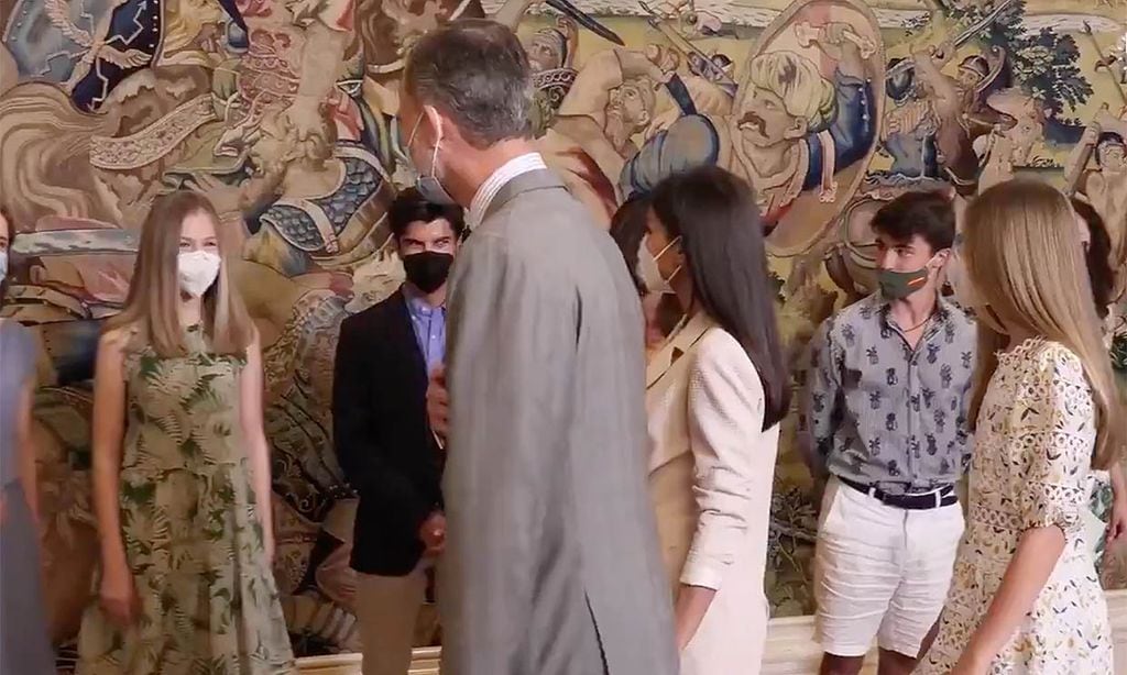 La broma del rey Felipe a su hija Leonor que ha arrancado las risas en Zarzuela